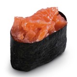 Суши Гункан с копченым лососем